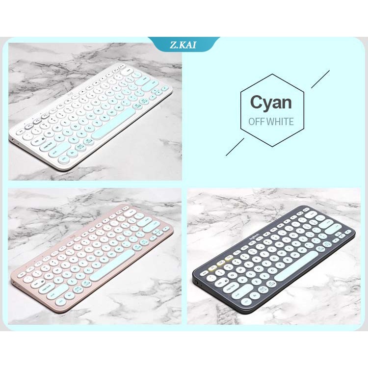 1 Pc Case Pelindung Keyboard Komputer Logitech K380 Bahan Silikon Tipis Transparan Tahan Air