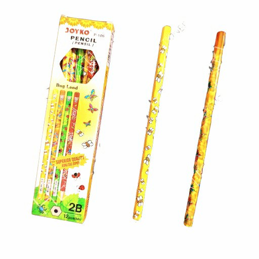 

Mantap Pencil/Pensil Joyko P-106 / 2B / Bug Land / 12 Pcs Bergaransi