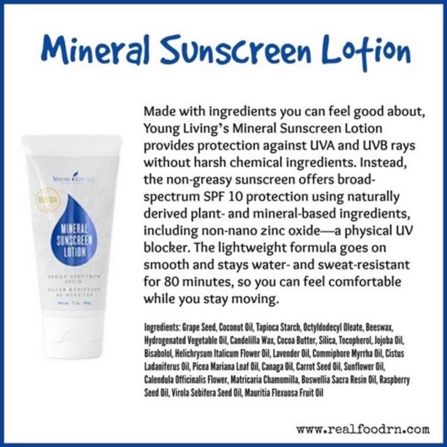 Mineral Sunscreen Lotion SPF 50