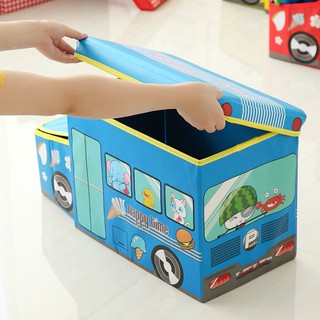 STORAGE BOX  TAYO TEMPAT  SIMPAN  MAINAN  ANAK  KARDUS KARAKTER 