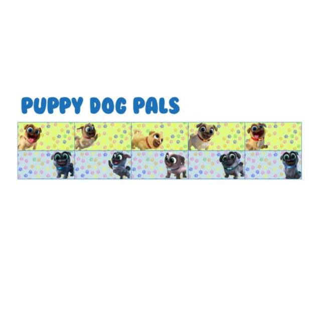 

Label Nama Puppy Dog Pals Waterproof