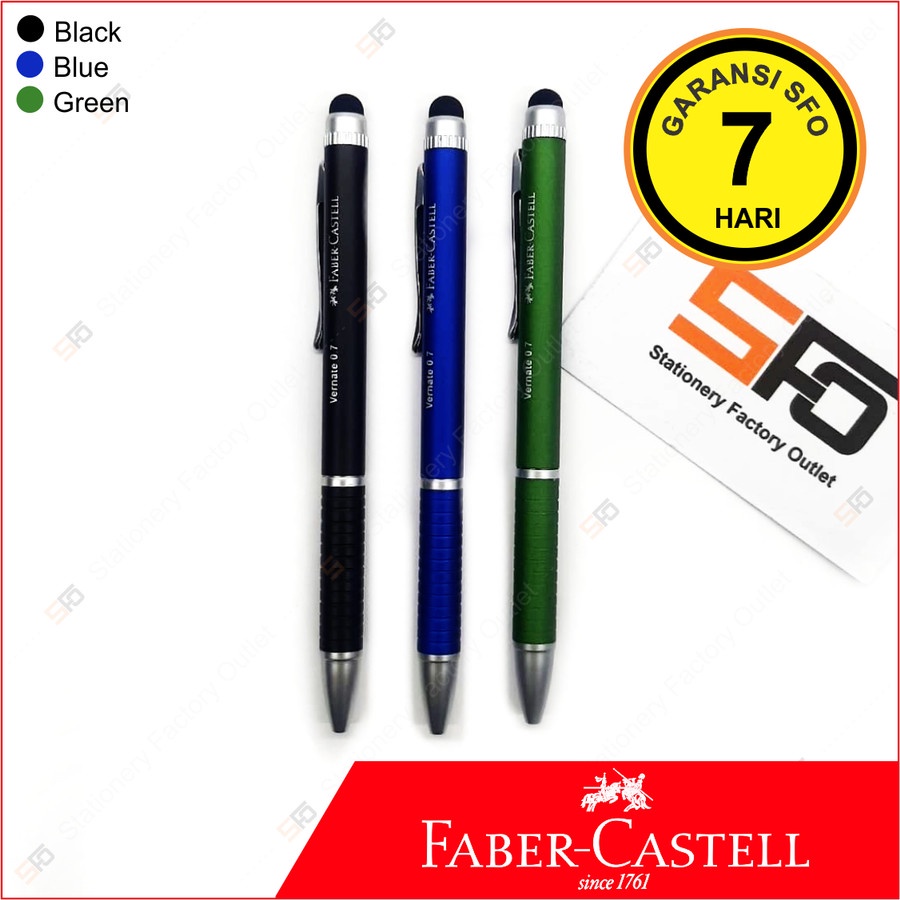 

Pen Stylus Faber Castell Vernate 0.7mm - SFO Semarang Official
