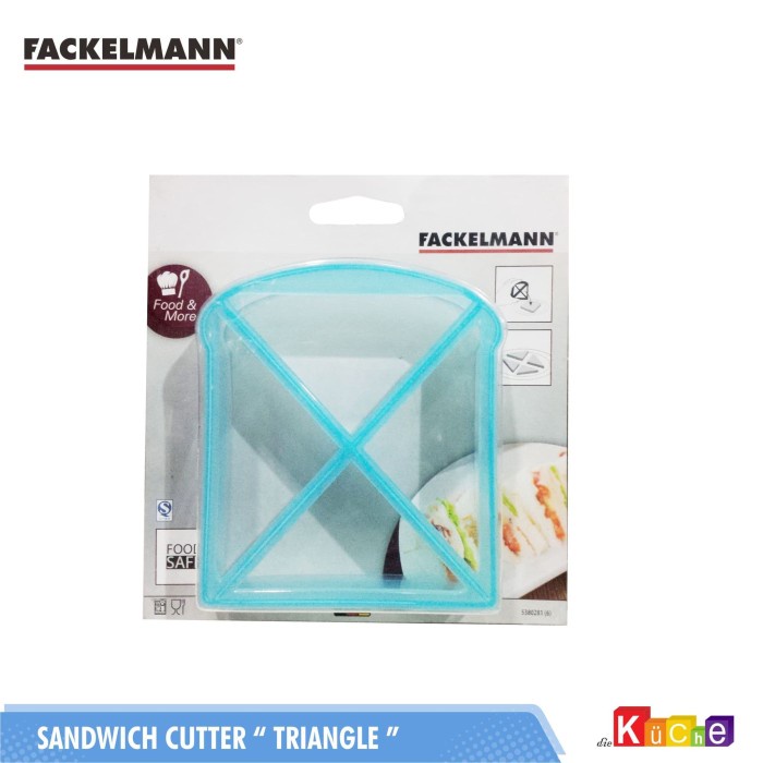 

KUE-PENGHIAS-ALAT- SANDWICH CUTTER "TRIANGLE" FACKELMANN -ALAT-PENGHIAS-KUE.