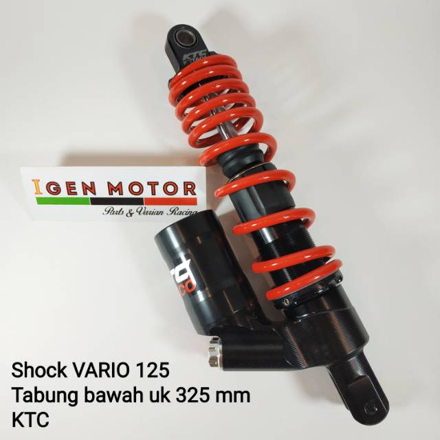 Shockbreaker Vario 125 Red Tabung bawah ukuran 325 mm - Shock KTC