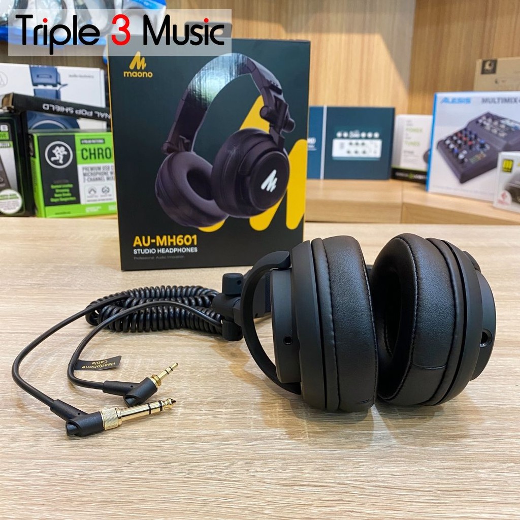 MAONO AU - MH601 MH 601 MONITOR HEADPHONE DJ HEADPHONE