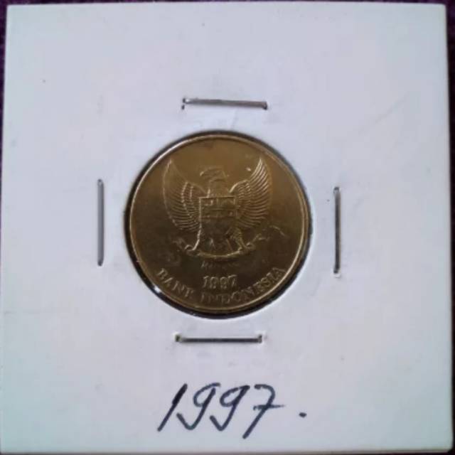 Koin 50 Komodo 1997 Langka Rare