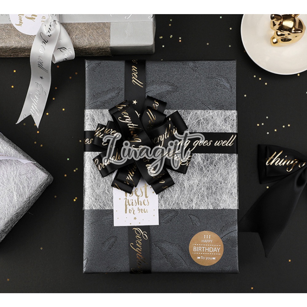 KERTAS EXCLUSIVE EMBOSSED FEATHER - GIFT WRAP PEARL PAPER / KERTAS KADO EXCLUSIVE DOFF TEXTURE 3D EMBOS TIMBUL GOLD PINK PURPLE NAVY BLUE BLACK GRAY SILVER RED MAROON TOSCA BLACK BUNGKUS HAMPERS LEBARAN SELAMAT IDUL FITRI EID MUBARAK HAPPY IDUL ADHA