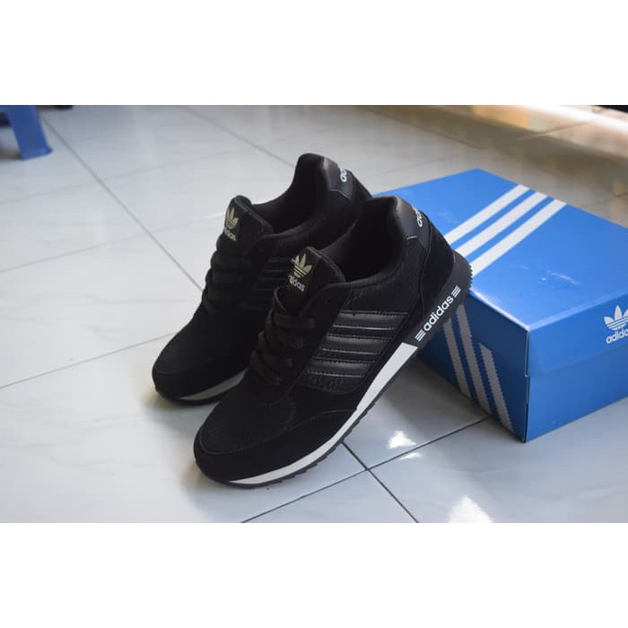 BARANG TERBAIK SEPATU SEKOLAH HITAM  ADIDAS  GRADE ORIGINAL  
