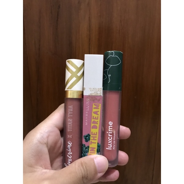 lipstik lipmatte maybelline luxcrime