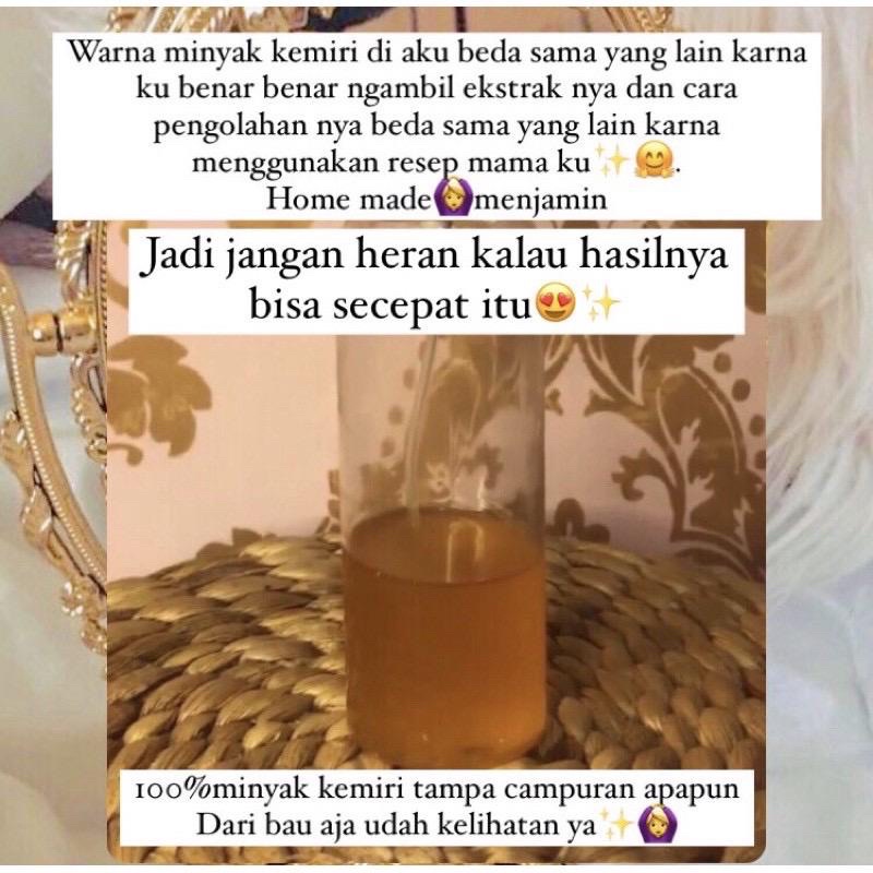 [READY] KEMIRI OIL BY SKINCAREBY_SM  (SERUM PELEBAT ALIS BULU MATA) 100% MINYAK KEMIRI ASLI