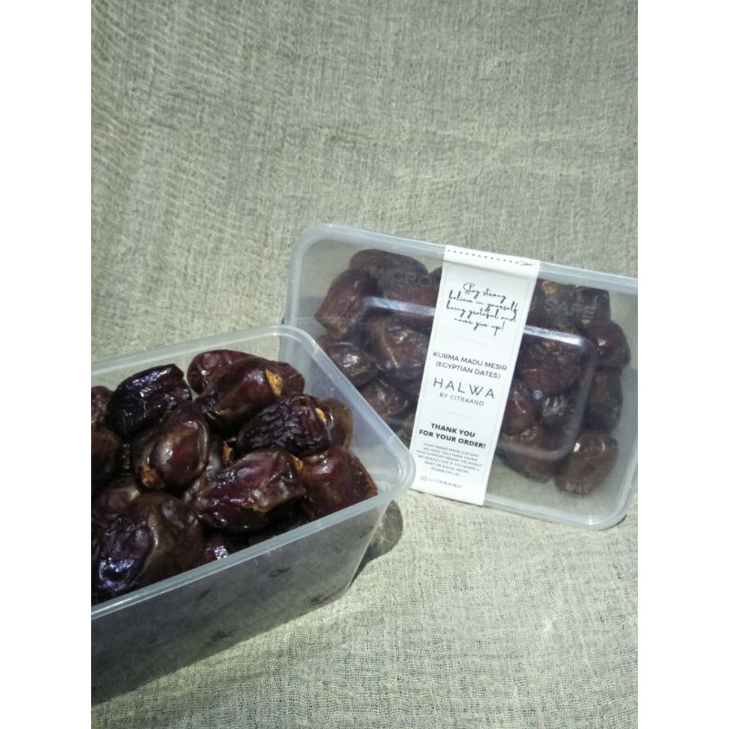 

Kurma Madu Mesir kemasan 500gr