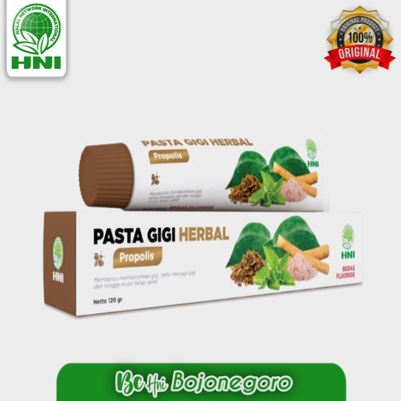 Pasta gigi herbal propolis HNI/Pgh prpolis hni