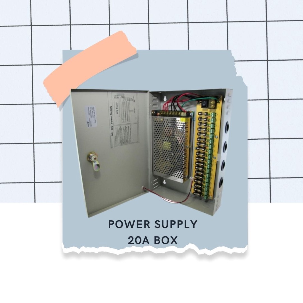 POWER SUPPLY 20A BOX