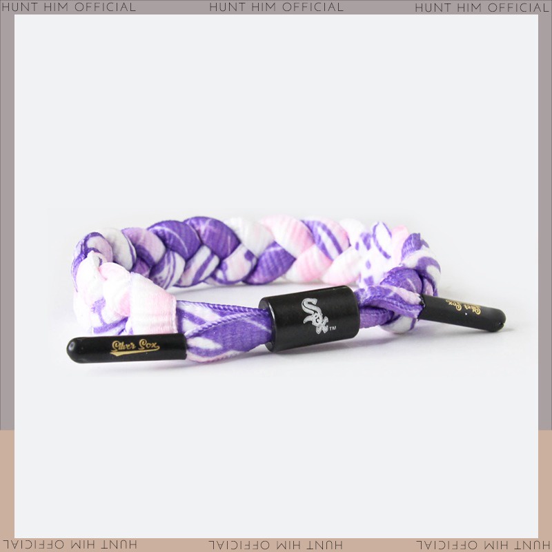 TREN SHOELACES BRACELET ORIGINAL TRENDY STYLE HOT LIMITED N VARIANT SILVER SOX GRAFFITI PURPLE