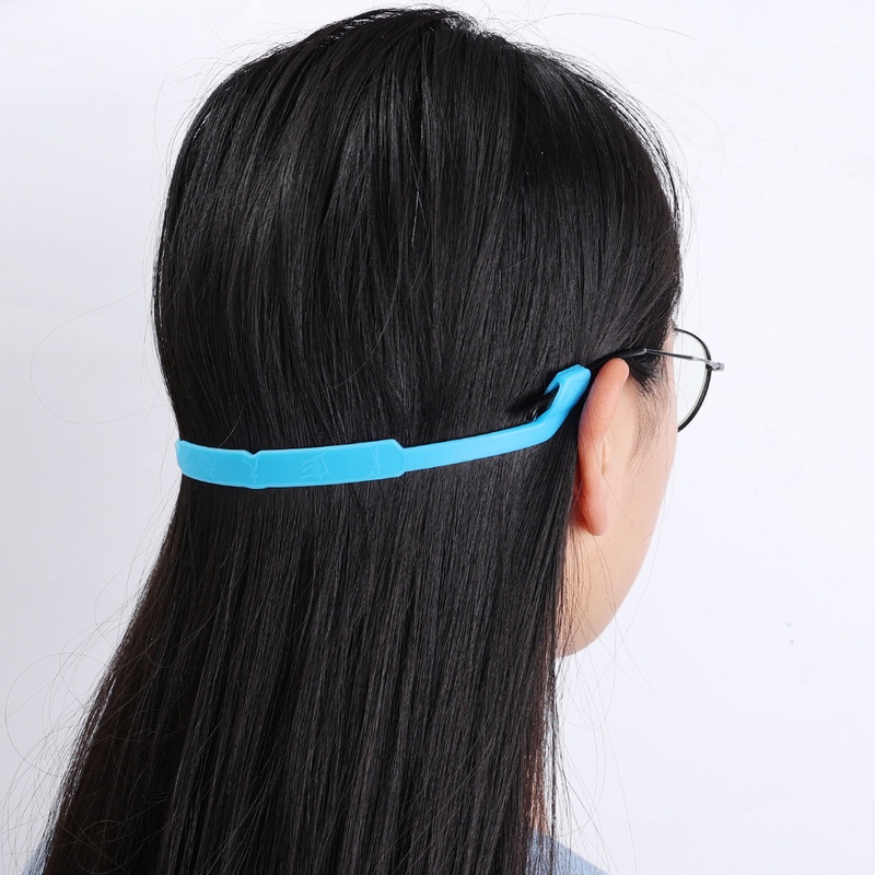 Tali Lanyard Kacamata Bahan Silikon Elastis Anti Hilang Untuk Pria Dan Wanita