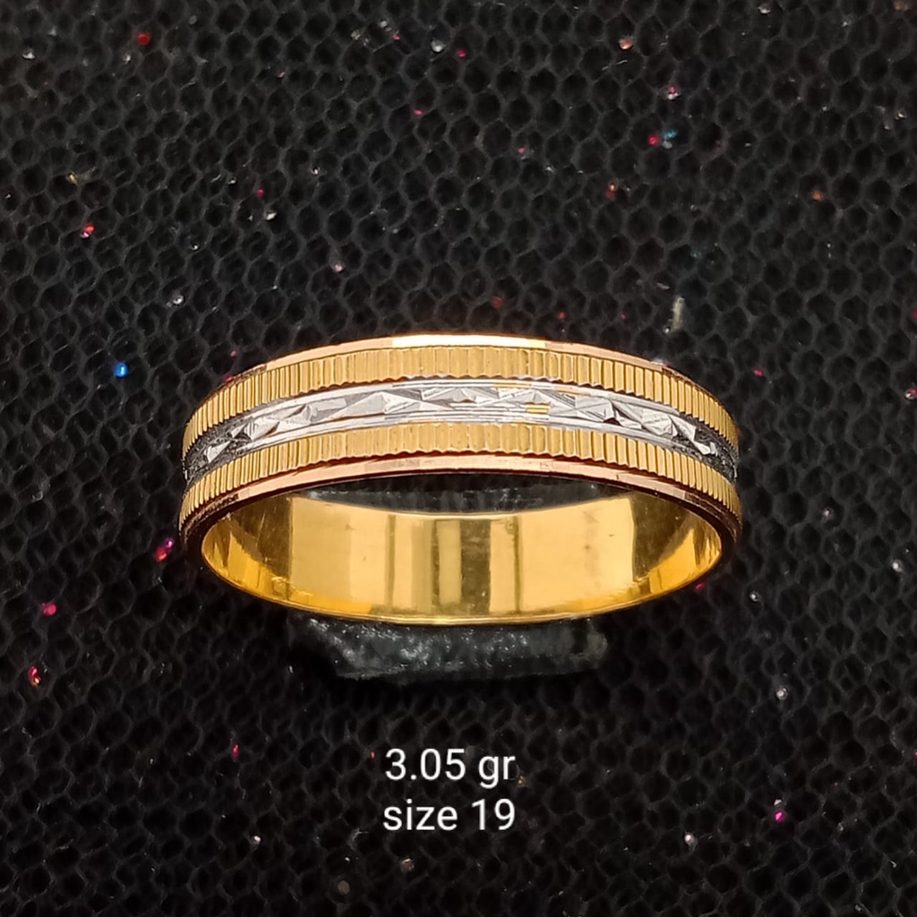 Cincin Emas 17K - 3.05 gr Kadar 750 - 203