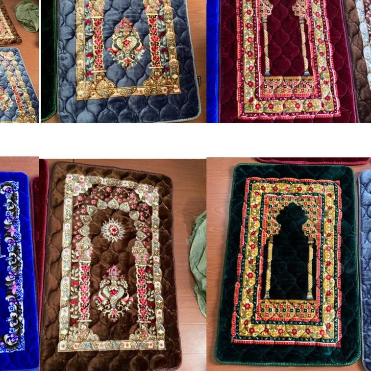 ➧ Sajadah Besar / sajadah empuk tebal / oleh oleh haji ♪