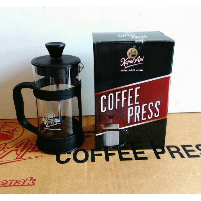 [READY] Promo Sale Coffee Press Kapal Api Pembuat Kopi Tanpa Ampas Saringan Ko DISKON