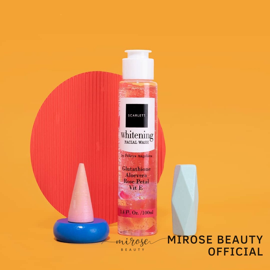 SCARLETT WHITENING FACIAL WASH | FACE WASH BPOM