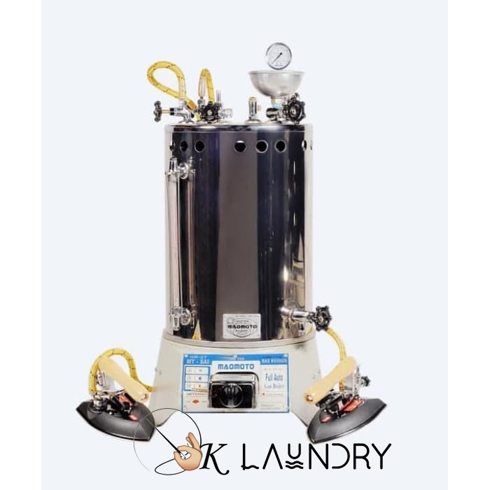 Steam Boiler Setrika Uap Gas Laundry Maomoto 25 Liter