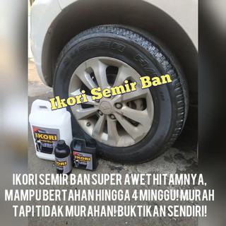 Otomotif Semir Ban  Mobil  Motor  Ikori 5 Liter Kental Wet 