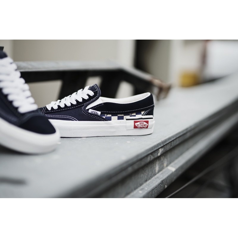 Vans Slipon Cut and Paste Navy