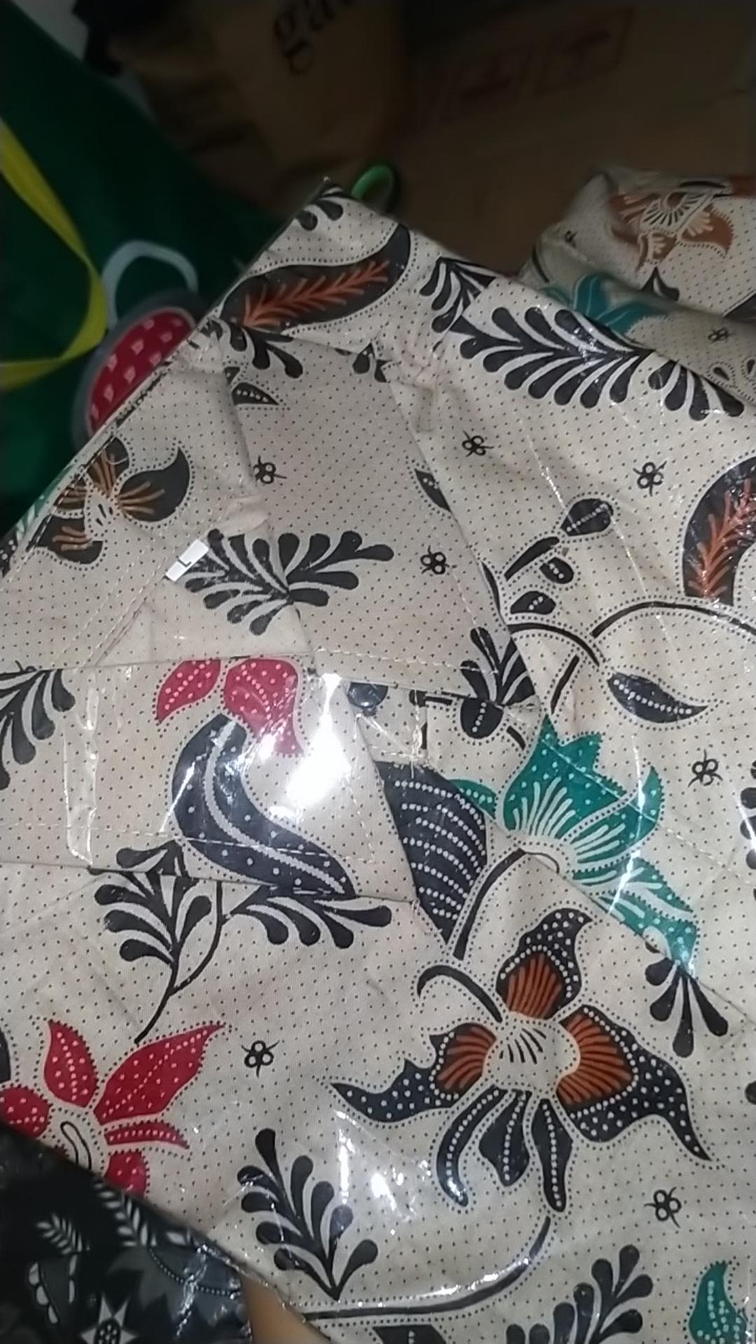 Batik Couple_maora Sania Ruffle Batik Couple Ori Ndoro Jowi Dnt Garansi Termurah