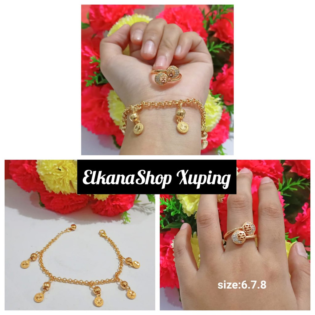 Gelang nuri dewasa free cincin xuping