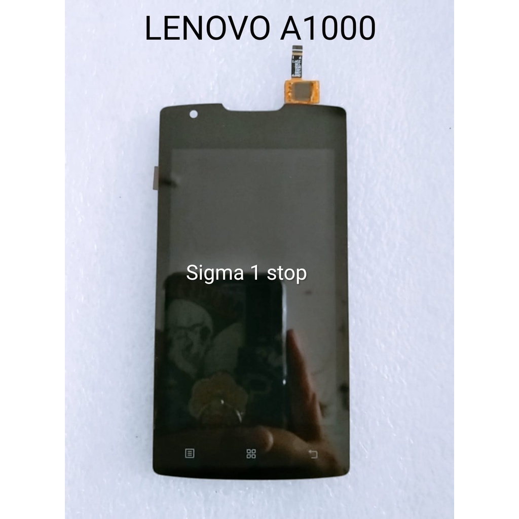 TOUCHSCREEN  LENOVO A1000  LAYAR SENTUH  LCD LENOVO A1000 HITAM