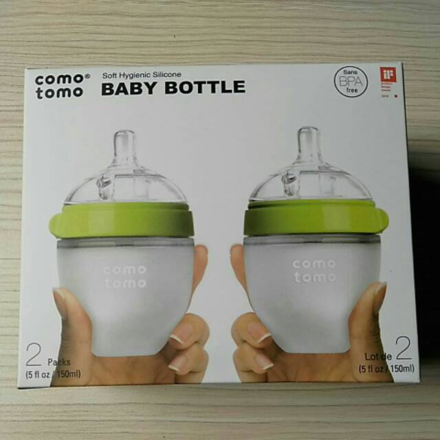 COMOTOMO BOTTLE TWIN PACK 150ML 250ML COMO TOMO PAKET ISI 2