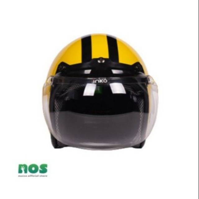 Nussa X Marzano - Arzo Helm Stripe Junior ( 7Tahun Keatas) Kuning
