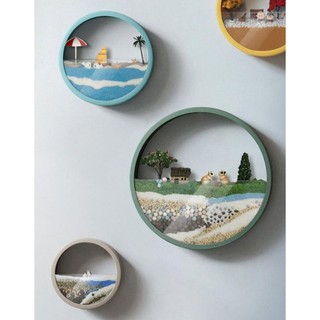 CIRCLE POT  WALLDECOR dekorasi hiasan dinding  POT  