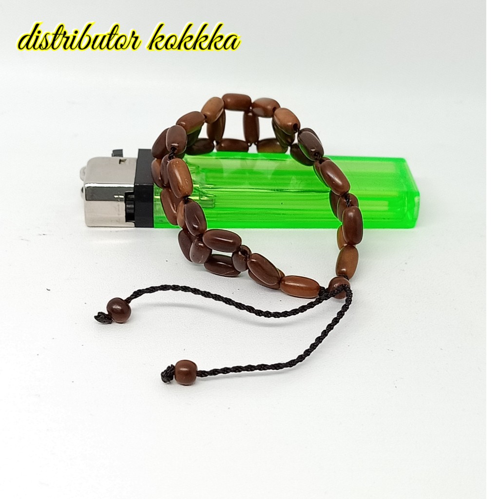 ( SUPER MURAH ) Gelang Kokka kaukah kaokah fukakah rel oval coklat