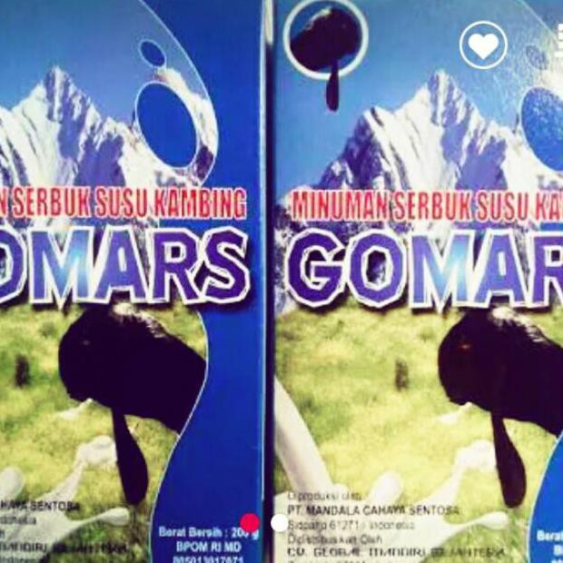 

Susu kambing gomars 220 grm