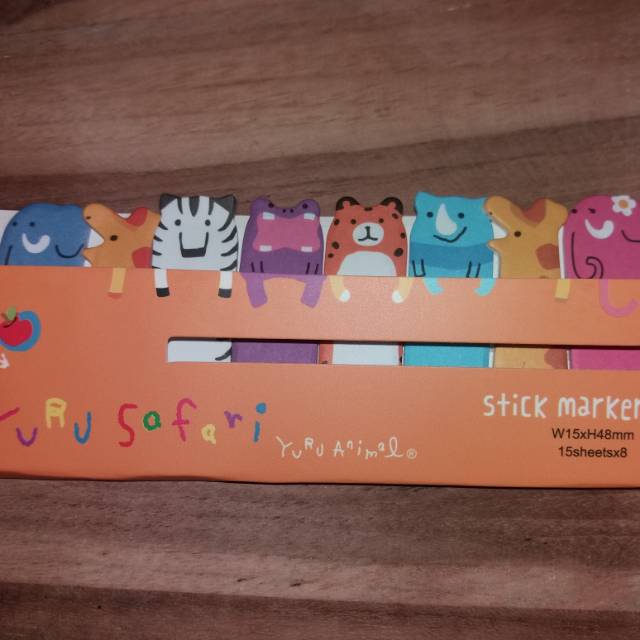 

Ready stock Sticky Note Import Murah Bentuk Hewan Lucu