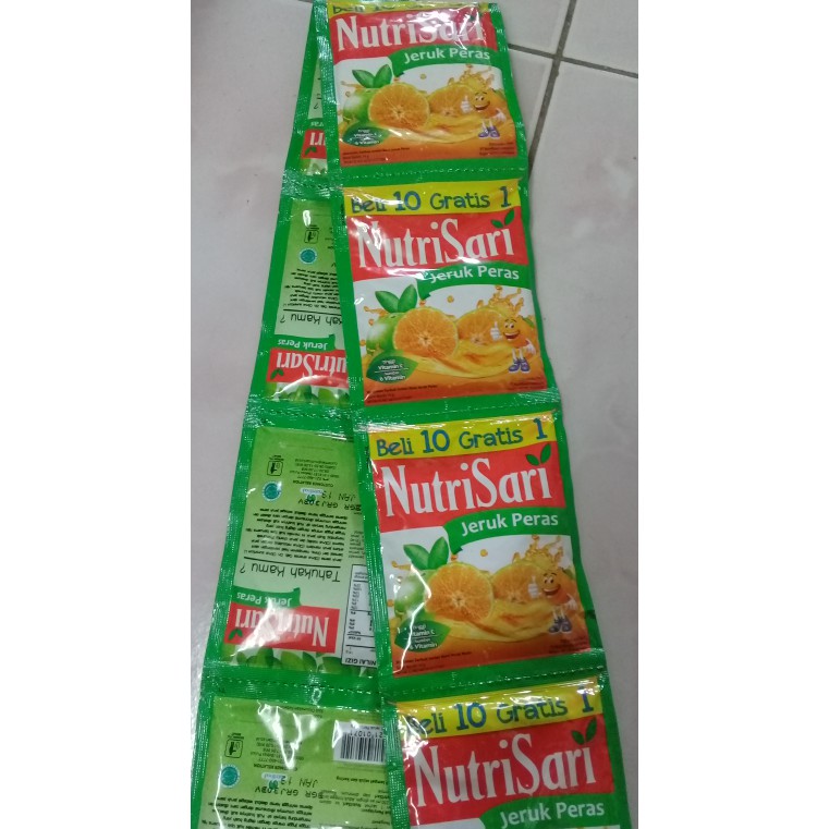 

Nutrisari jeruk peras/ renceng