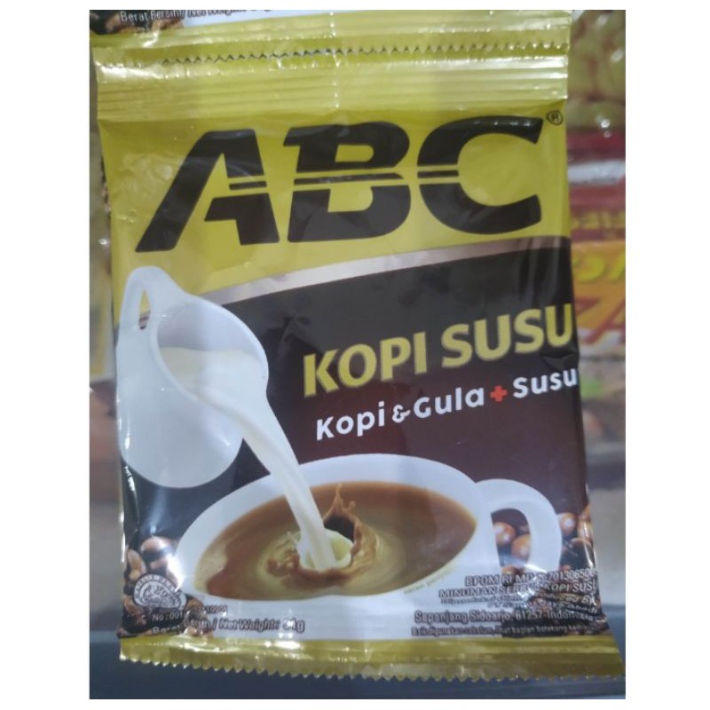 Kopi ABC Susu 10 x 31gr