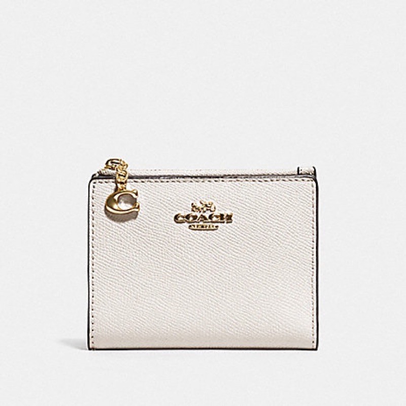 

COC F73867 Snap Card Case - White Chalk
