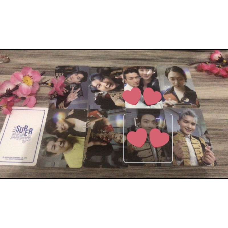 PHOTOCARD SUJU WELCOME KIT 10