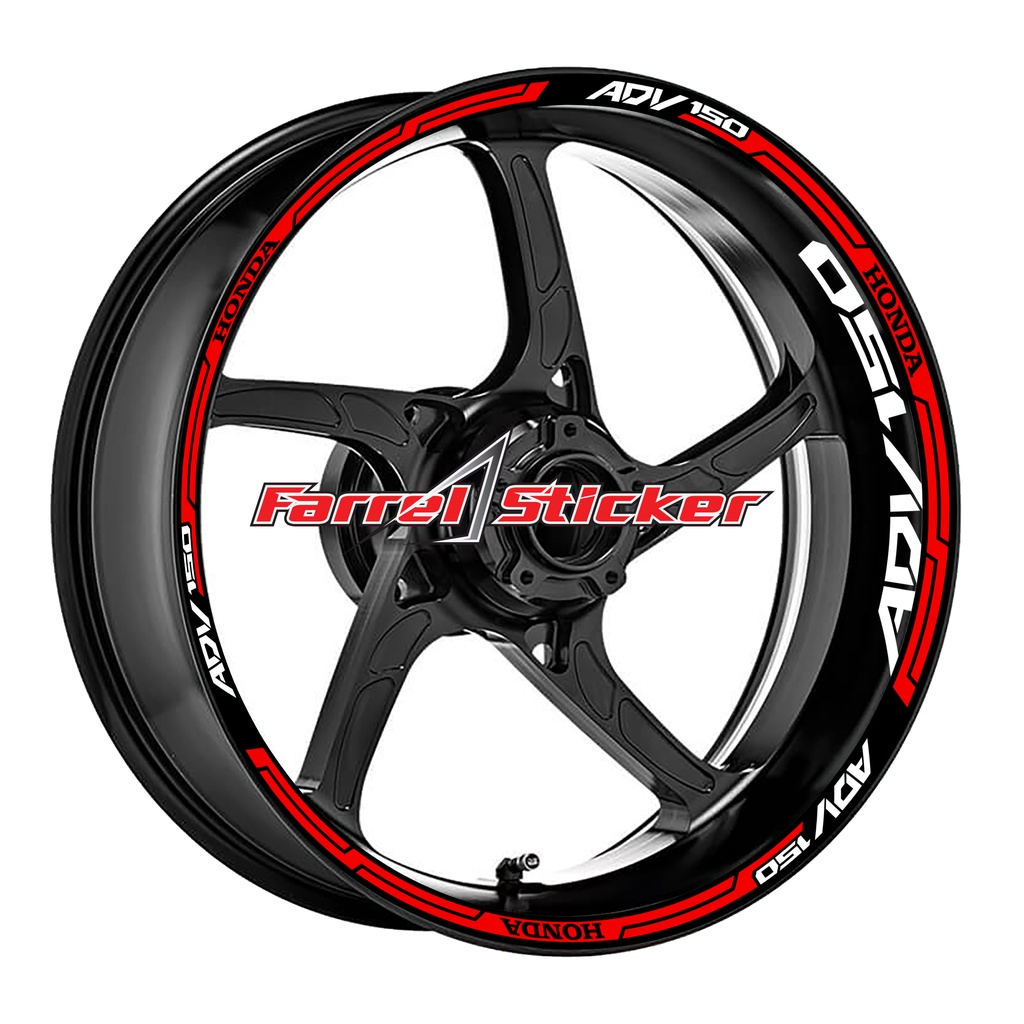 PROMO stiker velg sticker velk ADV