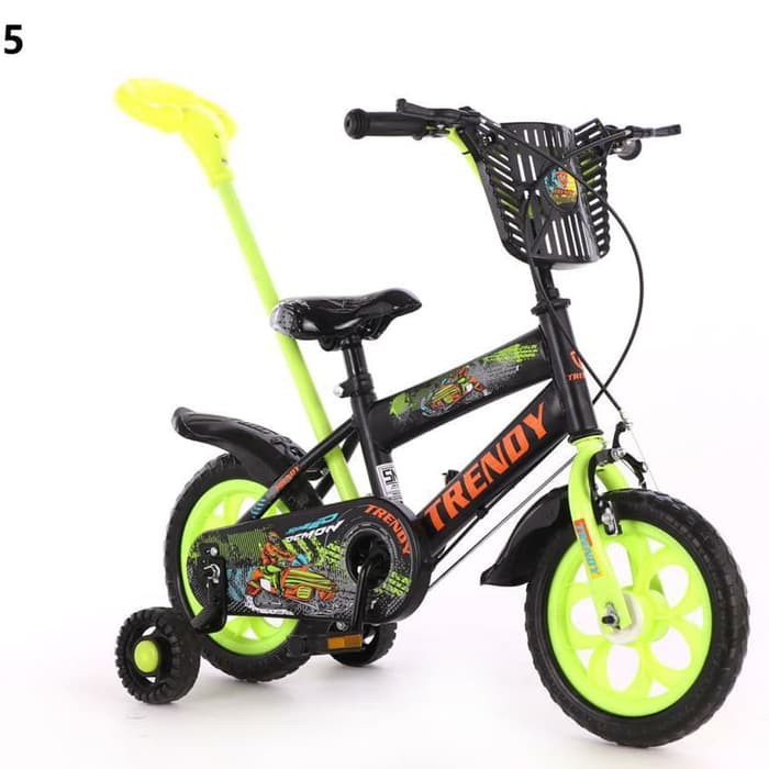 Sepeda anak 12 morison tongkat