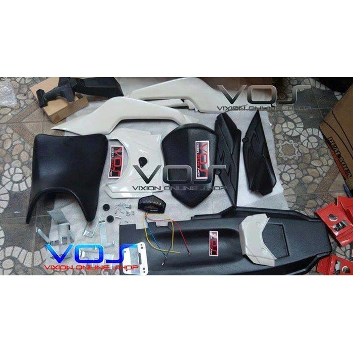BODY BELKANG MODEL NINJA FI NEW VIXION DAN OLD VIXION BHAN PLASTIK ABS