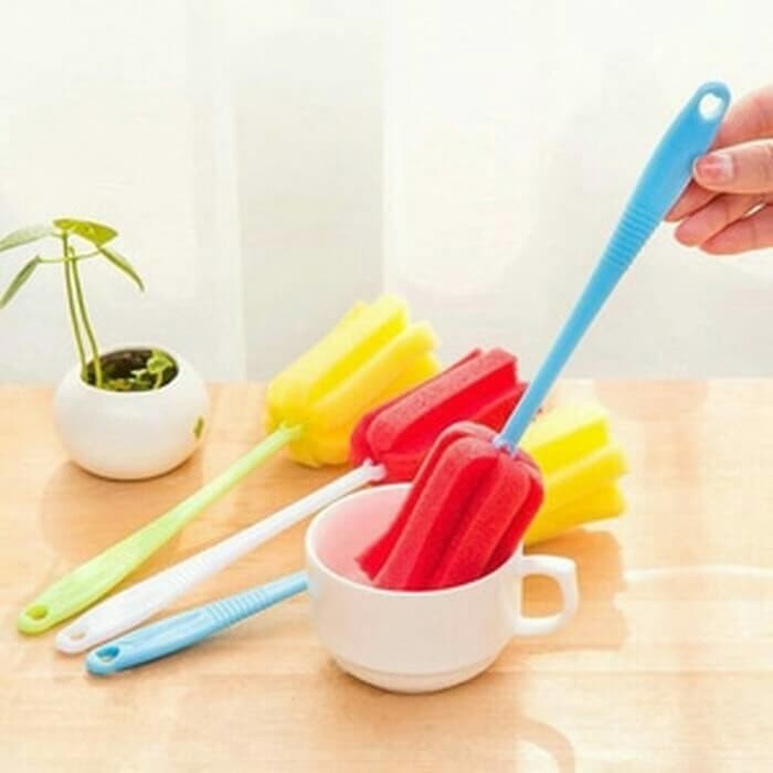 Sponge Sponse Pembersih Botol Gelas Cangkir Perlengkapan Dapur Cuci
