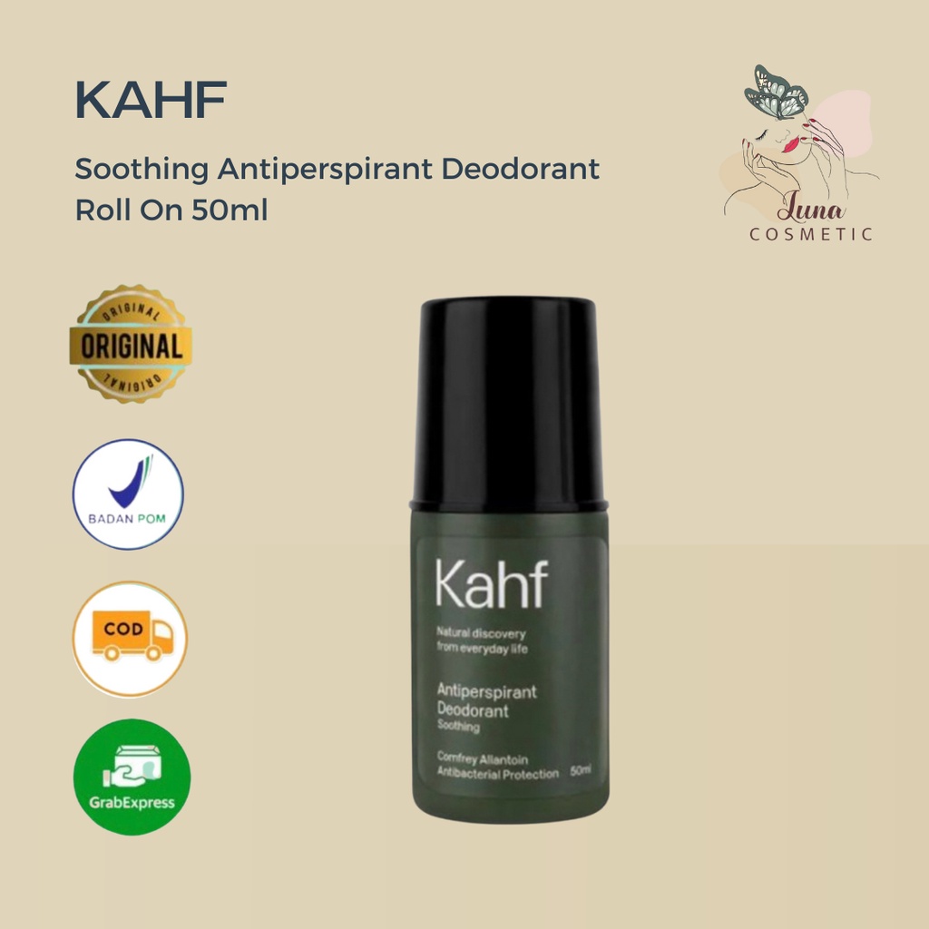 KAHF Soothing Antiperspirant Deodorant Roll On 50ml