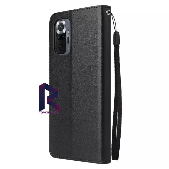 CASE REDMI NOTE 10 PRO FLIP WALLET LEATHER KULIT PREMIUM SARUNG BUKA TUTUP FLIP CASE XIAOMI REDMI NOTE 10 PRO