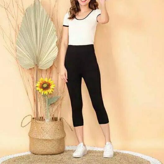 Legging 7per8 Polos Import | Legging 7/8 Polos | Legging 7/8 Jumbo| Legging Tebal