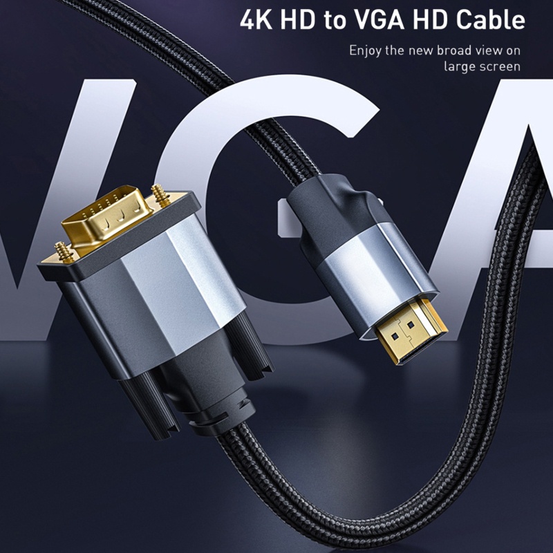 Btsg1/untuk Male to VGA Male Kabel HDTV Proyektor 1080P Video Adapt