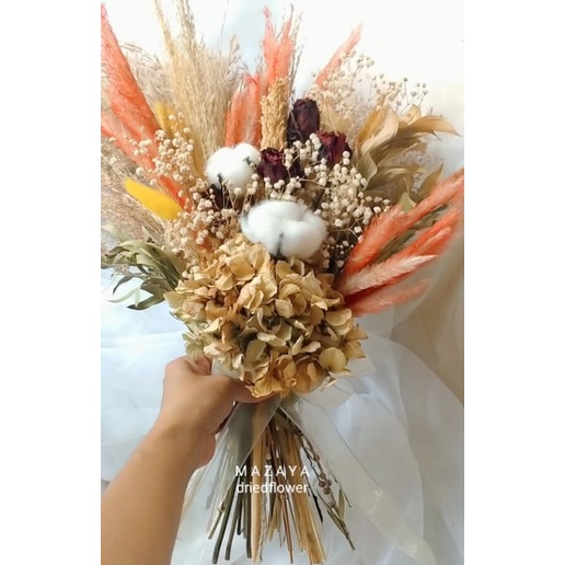 PAMPAS BUKET - buket bunga kering