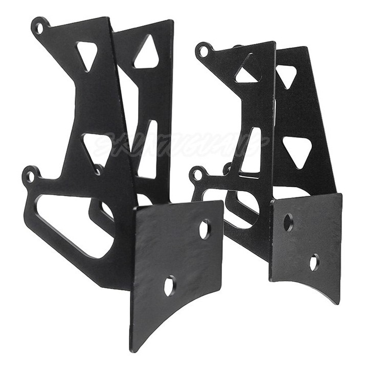 A Pole Lamp Bracket 1 Pair - BLACK [3003702]
