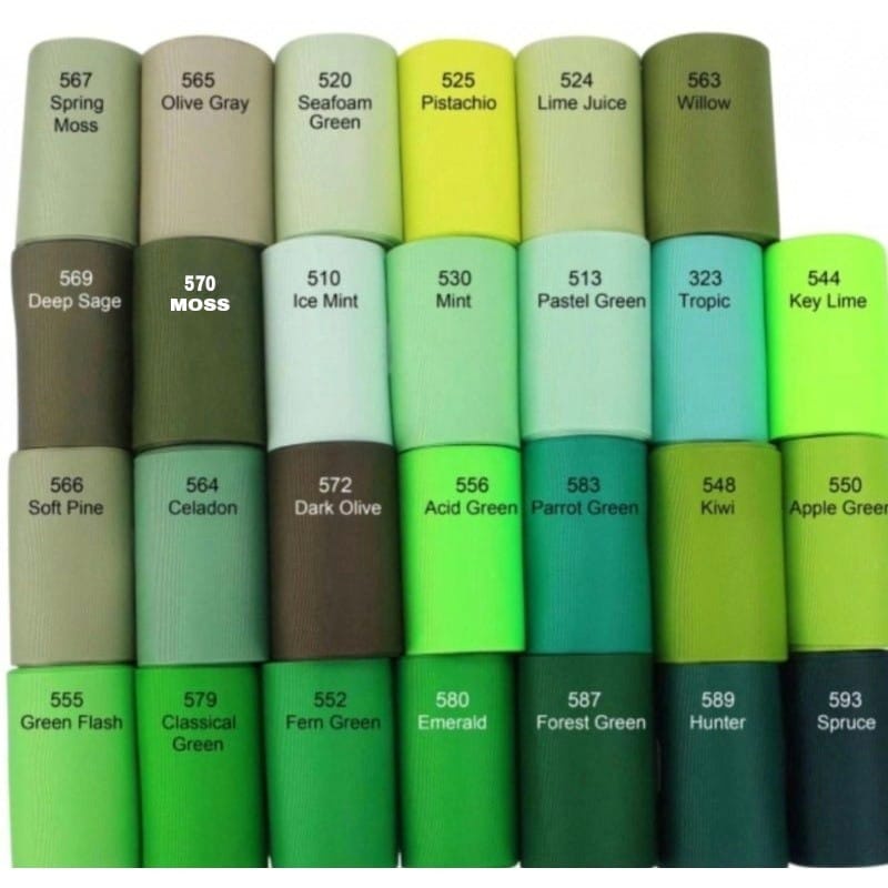 10Yard &amp; 25Yard ~ 3,8cm | PITA GROSGRAIN IMPORT PREMIUM | GGS 1½&quot;